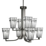 Apollo 8 Light Large Chandelier by Toltec 578-2723 - 578-2723