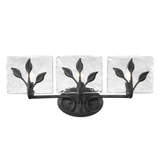 Calla 3 Light Bath Vanity 8.38 Inch Tall and 21.75 Inch Wide by Golden - 3160-BA3