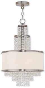 Prescott 3 Light Mini Chandelier by Livex 50783 - 50783