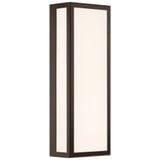Geo 20W 1 LED Outdoor Wall Lantern by Access - 20091LEDMG