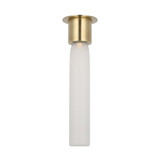 Volver 11.3W 1 LED 4.5 Inch Wide Flush Mount by Visual Comfort Modern - KWFM58127