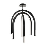 Helmet 40W 3 4CCT LED Pendant 35.25 Inch Tall and 26.75 Inch Wide by dweLED - PD-93534