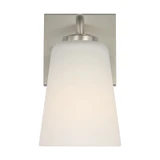 Miles 1 Light Small Bath Vanity 8 Inch Tall and 4.5 Inch Wide by Generation - GLV10-1