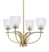 Cavella 4 Light Medium Chandelier by Toltec 3904-500 - 3904-500
