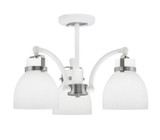 Easton 3 Light 16.75 Inch Wide Semi Flush Mount by Toltec - 1947-16751325