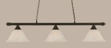 Oxford 3 Light Small Island Chandelier by Toltec 373-141254 - 373-141254