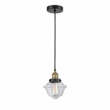 Oxford 1 Light Traditional Small Pendant by Innovations - 616-1PH-G53