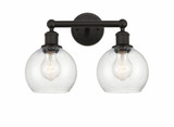 Athens 2 Light Vanity Light 15 Inch Wide by Innovations - 616-2W-G12-6