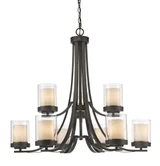 Willow 9 Light Chandelier 31.25 Inches Wide by 29.25 Inches High by Z-Lite - 426-9C