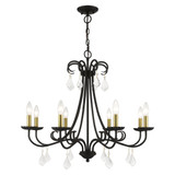Daphne 8 Light Large Chandelier by Livex - 40878