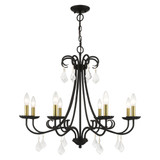 Daphne 8 Light Large Chandelier by Livex - 40878