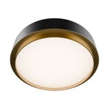 Salvo 38W 1 4CCT LED Flush Mount 4 Inch Tall and 15 Inch Wide by dweLED - FM-20515