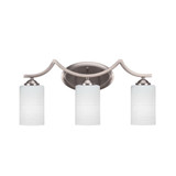 Zilo 3 Light Vanity Light 21 Inch Length by Toltec - 553-21-1025