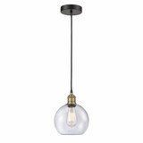 Athens 1 Light Small Pendant 10.75 Inch Tall by Innovations - 616-1P-G12-8