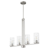 Westminster Brook 4 Light Linear Chandelier by Bailey Street Home - 183-BEL-6511-4