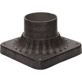Outdoor Essentials Cast Pier Mount in Commodity style by BSH - 93-BEL-64510