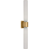 Volver 10.4W 2 LED Large Wall Sconce by Visual Comfort Modern - KWWS58027