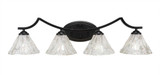 Zilo 4 Light Vanity Light 8.5 Inch Tall by Toltec - 554--85-3275
