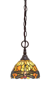 1 Light Chain Hung Mini Pendant 9.5 x 7 Inch by Toltec 11-BC-9465 - 11-BC-9465_P
