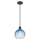 Brookhaven Globe 1 Light Ballston Cord Hung Mini Pendant by Innovations - 516-1P-G483-8