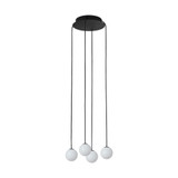 Orbet 18.4W 4 LED Chandelier 10.7 Inch Wide by Visual Comfort Modern - SLCH588