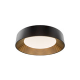 Gaston 31.8W 1 LED Flush Mount 4.4 Inch Tall and 17.8 Inch Wide by dweLED - FM701618