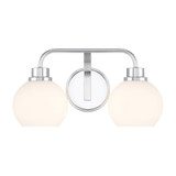 2 Light Vanity Light 8.25 Inch Tall by BSH - 2583-BEL-1345059
