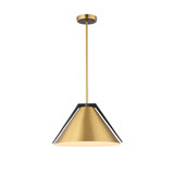 St James' Grove 1 Light Metal Shade Medium Pendant by BSH - 135-BEL-1337385