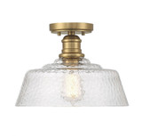 1 Light 13 Inch Wide Semi Flush Mount by BSH - 2583-BEL-1157407