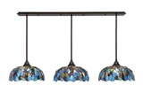Any 3 Light Large Linear Pendant 60 Inch Length by Toltec - 48-16-105-60