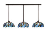 Any 3 Light Large Linear Pendant 60 Inch Length by Toltec - 48-16-105-60