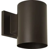 Cylinder 1 Light Outdoor Wall Lantern 7.25 Inch Tall by Progress - P5674