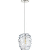 Audra 1 Light Pendant 9.5 Inch and 7.4 Inch Wide by Visual Comfort Modern - SLPD865