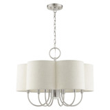 Solstice 7 Light Medium Chandelier by Livex - 45807