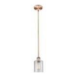 Cobbleskill 1 Light Stem Hung Mini Pendant 8.5 X 5 Inch Wide by Innovations - 616-1S-G11