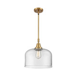 Bell 100W 1 LED Mini Pendant 14.13 Inch Tall X 12 Inch Wide by Innovations - 447-1S-G7-L-LED