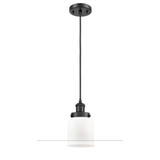 Bell 100W 1 LED Cord hung Mini Pendant 10 Inch X 5 Inch Wide by Innovations - 916-1P-G5-LED