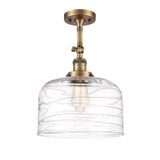 Bell 100W 1 LED Adjustable Semi Flush Mount 16.5 X 11.5 by Innovations - 201F-G7-L-LED