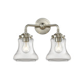 Bellmont 2 Light Bath Vanity 11.5 Inch Tall and 14 Inch Wide by Innovations - 284-2W-G19