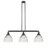 Seneca Falls 3 Light Stem Adjustable Island 13X39 Inch Wide by Innovations - 213-G222