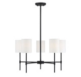 5 Light Medium Chandelier by Meridian M10067 - M10067