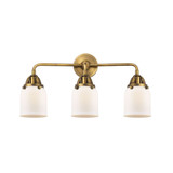 Bell 3 Light Bath Vanity 10.13 Inch Tall and 23 Inch Wide by Innovations - 288-3W-G5