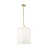 Bridal Veil 1 Light Mini Pendant 17.88 Inch and 12 Inch Wide by Innovations - 716-3S-G559-12