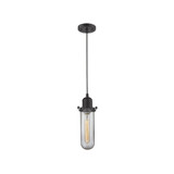 Centri 1 Light Cord hung Mini Pendant 11 and 4.5 Inch Wide by Innovations - 900-1P-CE228