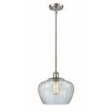 Fenton 1 Light Mini Pendant 10.75 Inch Tall and 11 Inch Wide by Innovations - 516-1S-G9-L