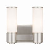 Weston 2 Light ADA Vanity Light 10 Inch Wide by Livex - 52102