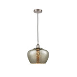Fenton 100W 1 LED Cord Down Mini Pendant 10.75X11 Inch Wide by Innovations - 616-1P-G9-L-LED