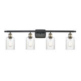 Hadley 4 Light Bath Vanity 10 Inch Tall and 34.5 Inch Wide by Innovations - 516-4W-G34