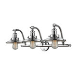 Railroad 3 Light Adjustable Bath Vanity 12 and 28 Inch Wide by Innovations - 515-3W-M1-M7