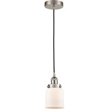 Bell 100W 1 LED Cord hung Mini Pendant 8.75 X 5 Inch Wide by Innovations - 616-1PH-G5-LED